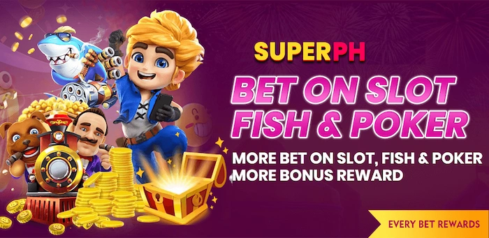 Bet On Slot, Fish And Poker Bonus